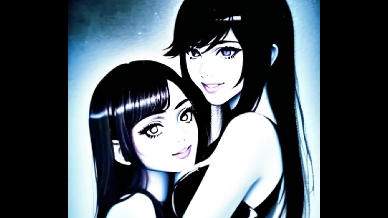 Hentai ASMR Kissing Lesbian Lovers