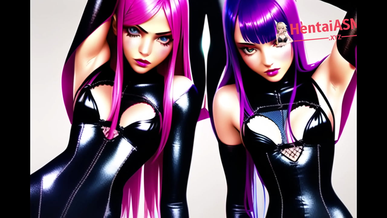 Two Cyber Slut Hentai Baddies Moaning ASMR